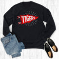 Custom Football Mascot Pennant Flag Graphic - Adult & Kids T-Shirts, Sweatshirts & Hoodies apparel design preview 1