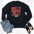 Christmas Holly Jolly Nurse - Adult & Kids T-Shirts, Sweatshirts & Hoodies apparel design preview 1