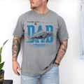 Fathers Day: Fishing Dad On Gray Comfort Colors - Adult & Kids T-Shirts, Sweatshirts & Hoodies apparel design preview 1
