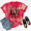 Distressed Support Local Farmers - Adult & Kids T-Shirts, Sweatshirts & Hoodies apparel design preview 1