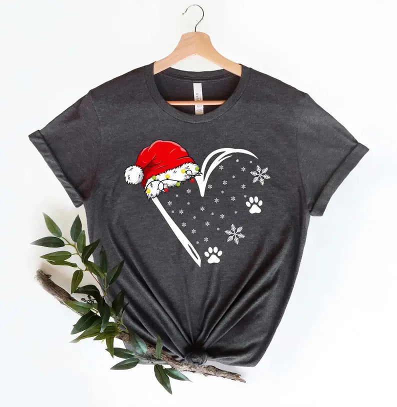 Christmas Dog - Adult & Kids T-Shirts, Sweatshirts & Hoodies apparel design preview 1