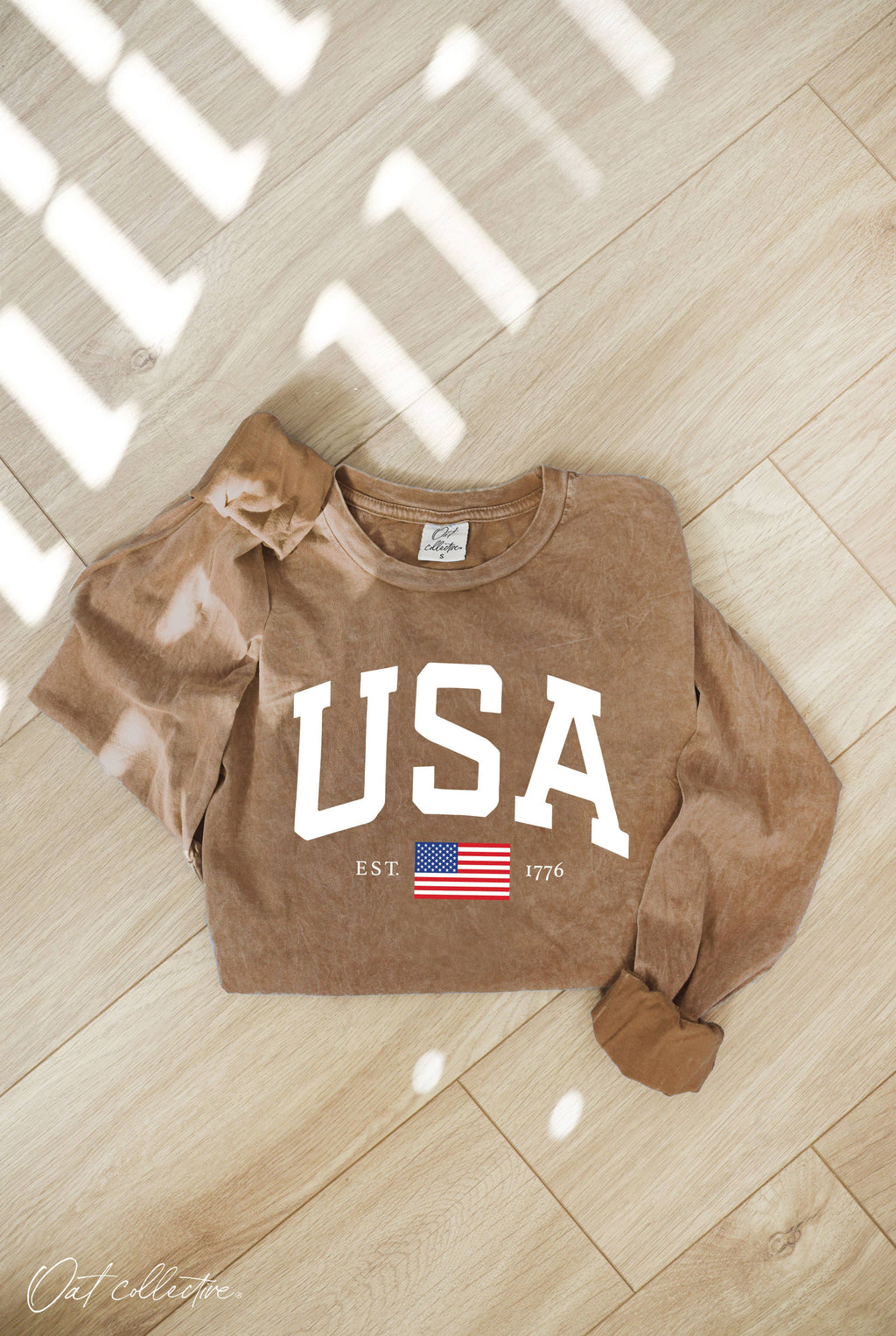 USA Mineral Washed Graphic - Adult & Kids T-Shirts, Sweatshirts & Hoodies apparel design preview 1