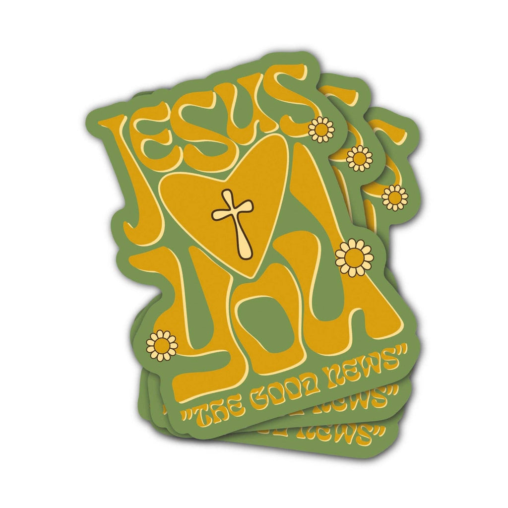 Jesus You Stickers - Adult & Kids T-Shirts, Sweatshirts & Hoodies apparel design preview 1