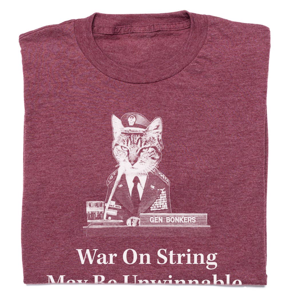 The Onion: War On String - Adult & Kids T-Shirts, Sweatshirts & Hoodies apparel design preview 1