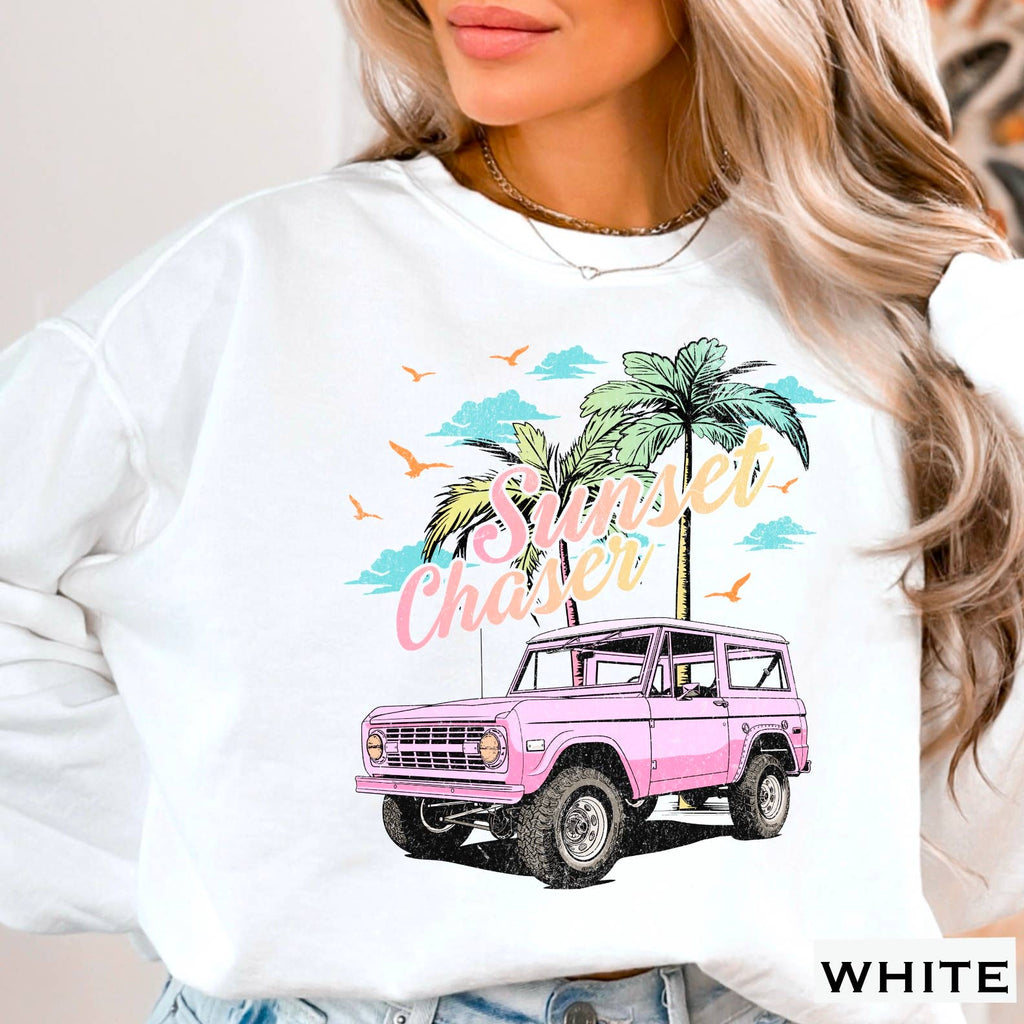 Summer 2025 Sunset Chaser Women'S Graphic - Adult & Kids T-Shirts, Sweatshirts & Hoodies apparel design preview 1