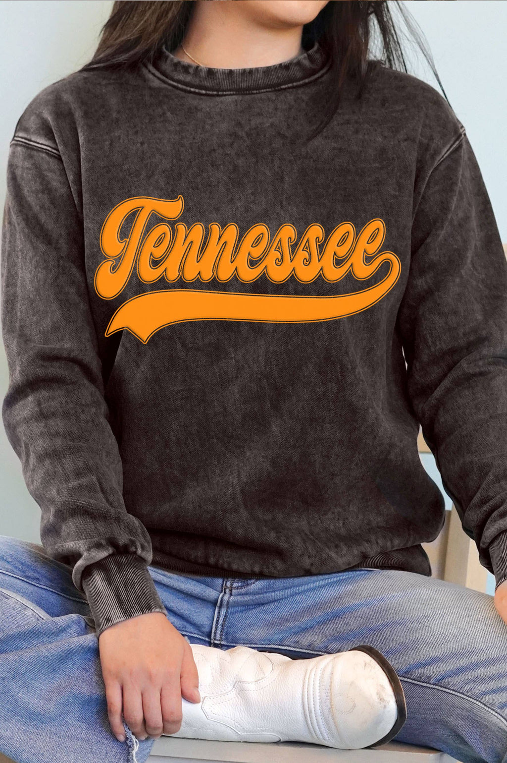 Tennessee Puff Graphic Mineral Brushed - Adult & Kids T-Shirts, Sweatshirts & Hoodies apparel design preview 1