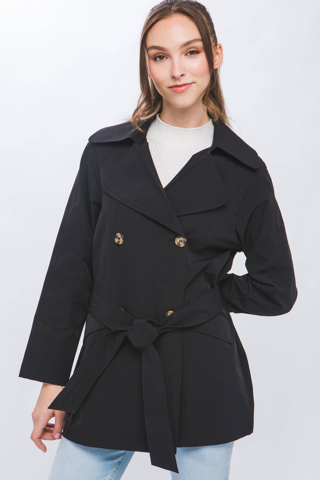 Mid Length Light Weight Trench Coat - Adult & Kids T-Shirts, Sweatshirts & Hoodies apparel design preview 1