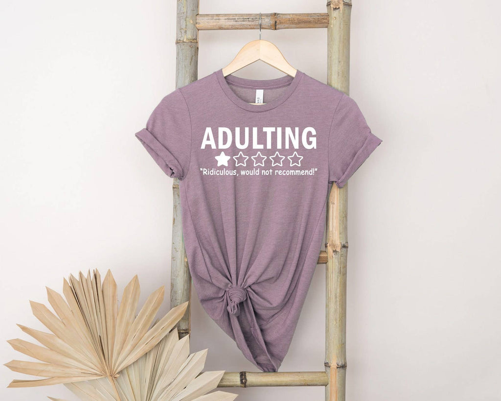 Adulting - Adult & Kids T-Shirts, Sweatshirts & Hoodies apparel design preview 1
