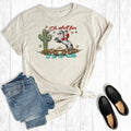 Christmas Oh What Fun It Is To Ride Cowboy Santa - Adult & Kids T-Shirts, Sweatshirts & Hoodies apparel design preview 1