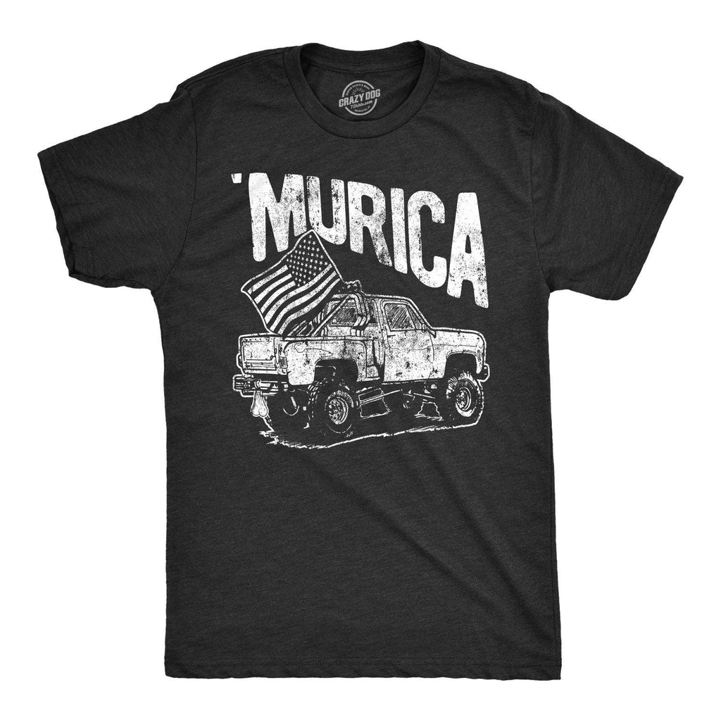 Murica Truck Men's - Adult & Kids T-Shirts, Sweatshirts & Hoodies apparel design preview 1