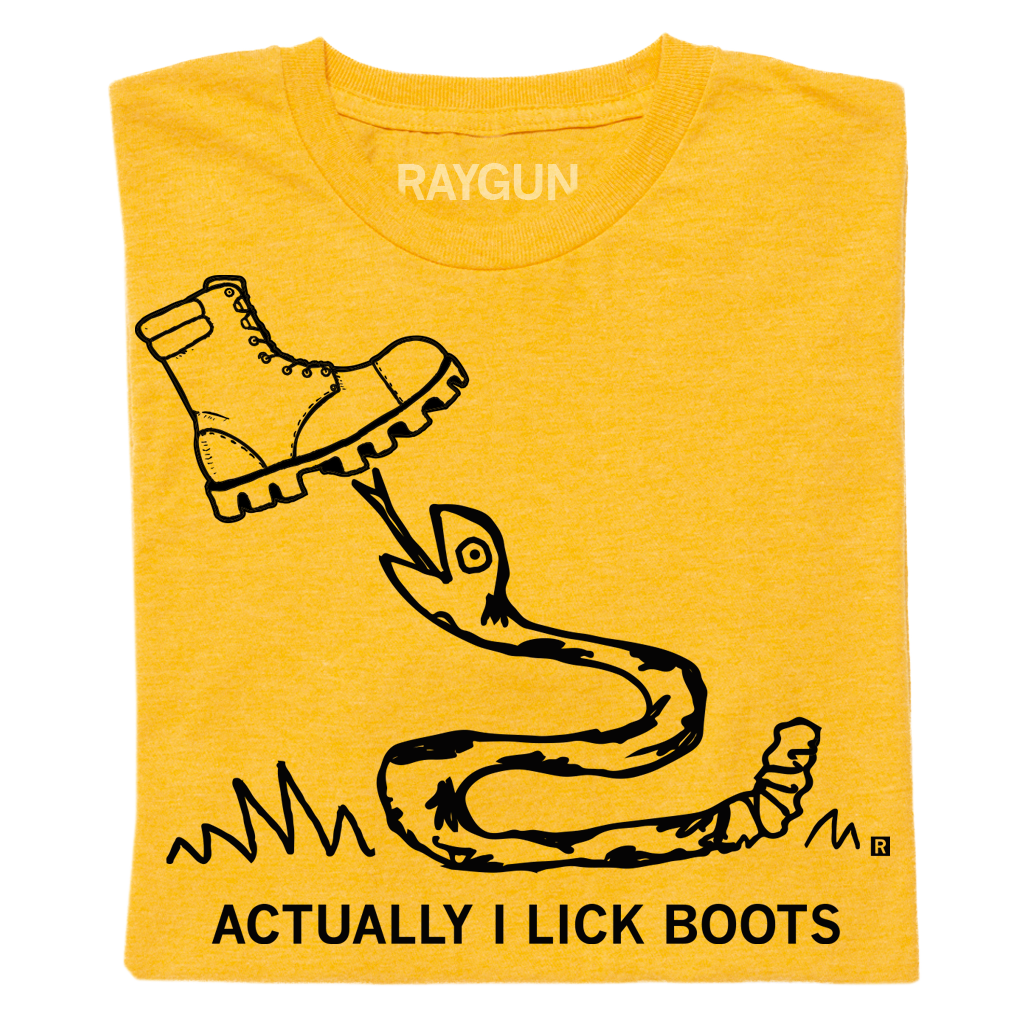 Actually I Lick Boots - Adult & Kids T-Shirts, Sweatshirts & Hoodies apparel design preview 1