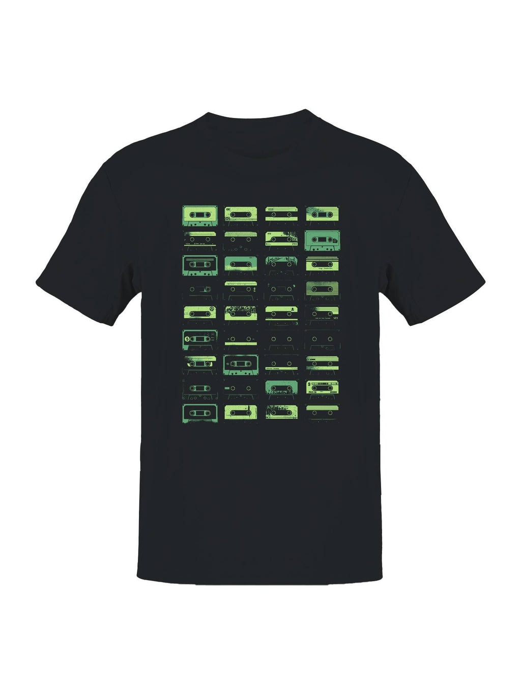 Retro Cassette Tape Collection Art Men's - Adult & Kids T-Shirts, Sweatshirts & Hoodies apparel design preview 1