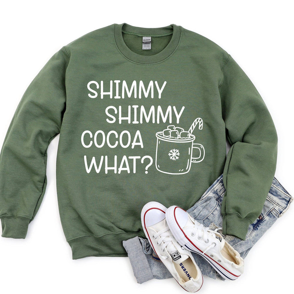 Shimmy Hot Cocoa What - Adult & Kids T-Shirts, Sweatshirts & Hoodies apparel design preview 1