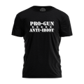 Pro-Gun Anti-Idiot 4078 - Adult & Kids T-Shirts, Sweatshirts & Hoodies apparel design preview 1