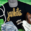 Jackets Gold Sequin Patch Black Everyday - Adult & Kids T-Shirts, Sweatshirts & Hoodies apparel design preview 1