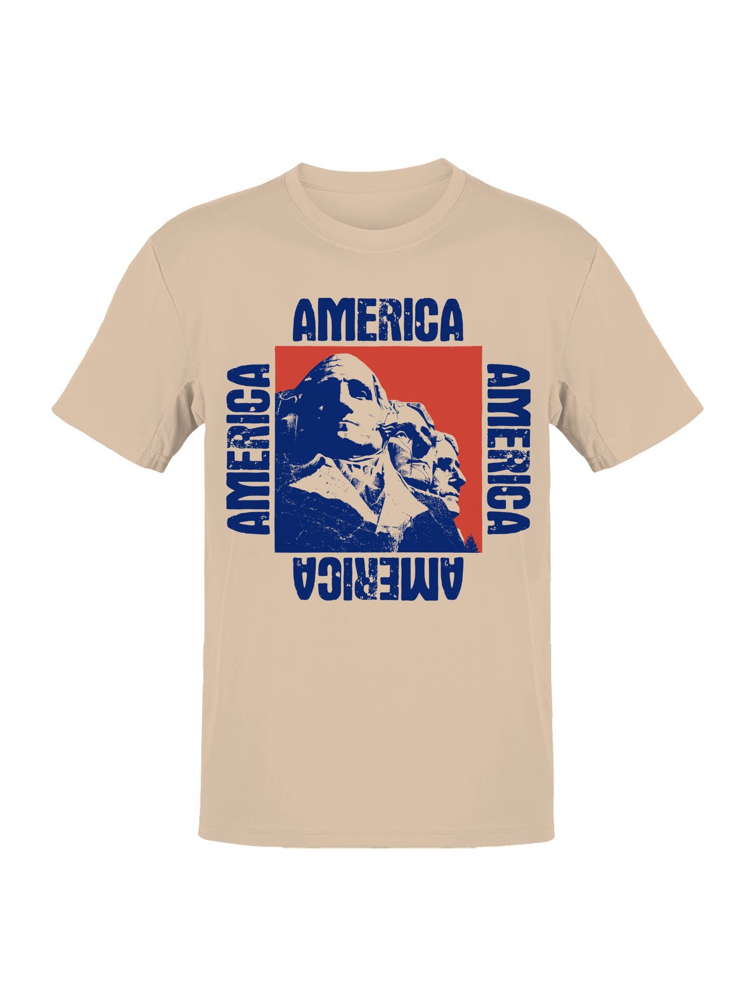 Mount Rushmore America Tribute Men's - Adult & Kids T-Shirts, Sweatshirts & Hoodies apparel design preview 1