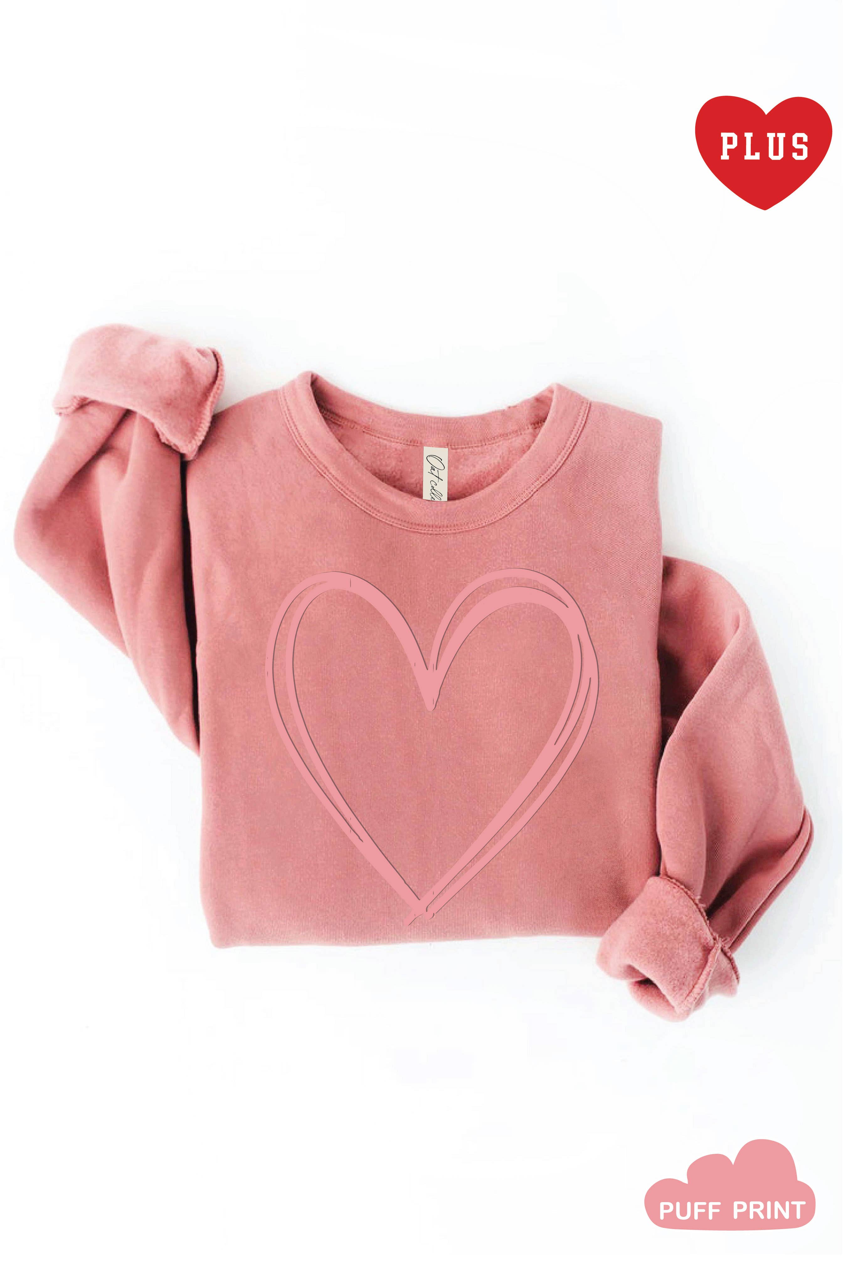 Heart Puff Plus Graphic - Adult & Kids T-Shirts, Sweatshirts & Hoodies apparel design preview 1