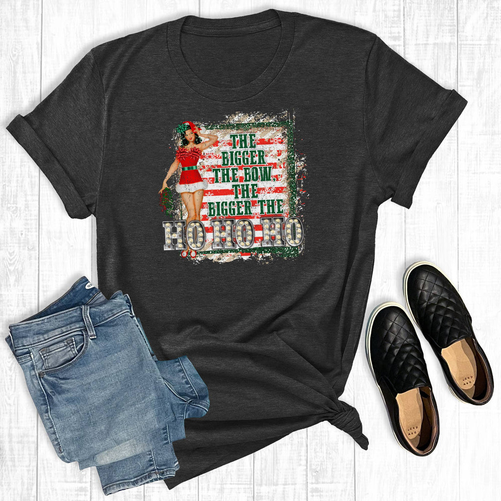 The Bigger Bow Ho - Adult & Kids T-Shirts, Sweatshirts & Hoodies apparel design preview 1
