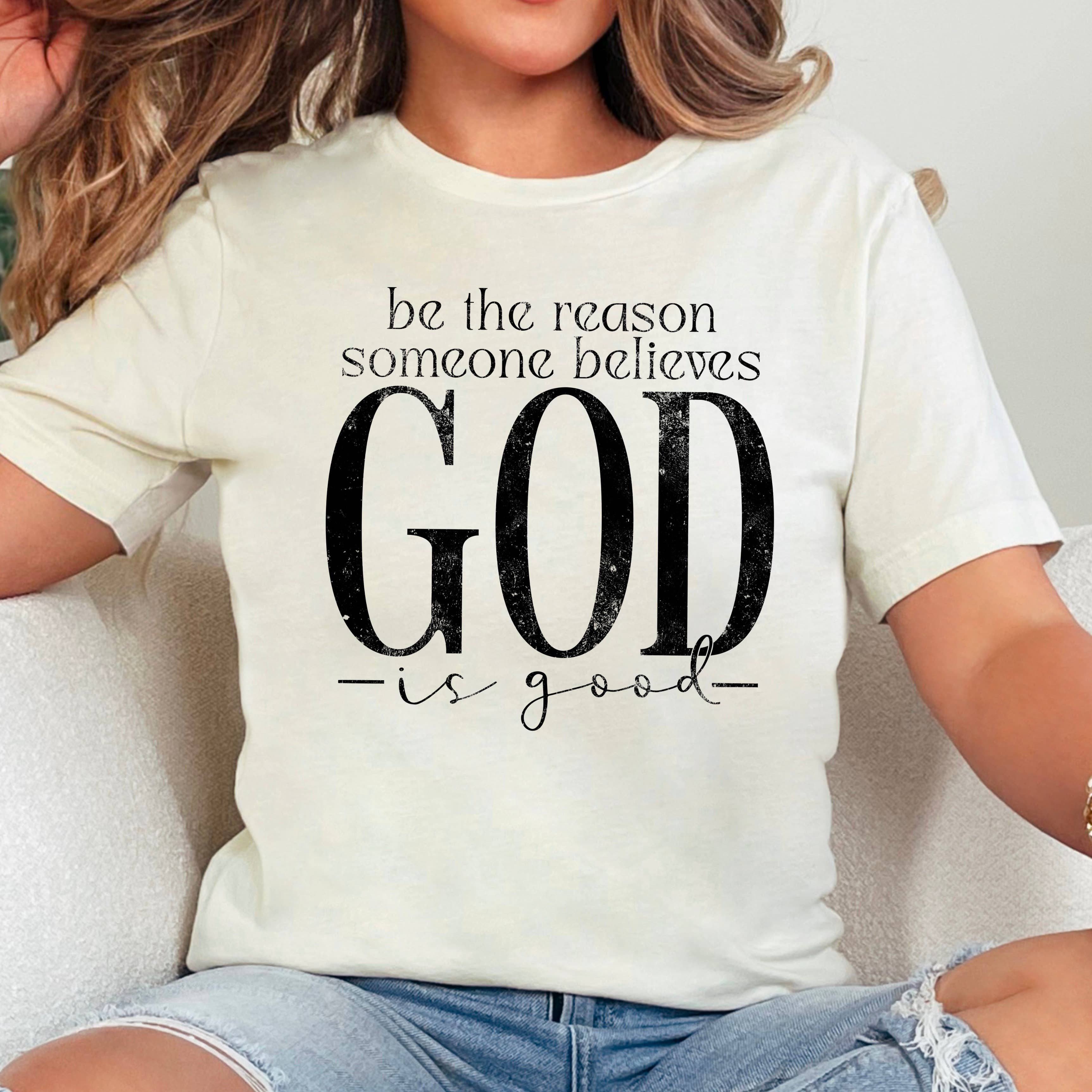 Be the Reason Christian Graphic Bella Canvas - Adult & Kids T-Shirts, Sweatshirts & Hoodies apparel design preview 1
