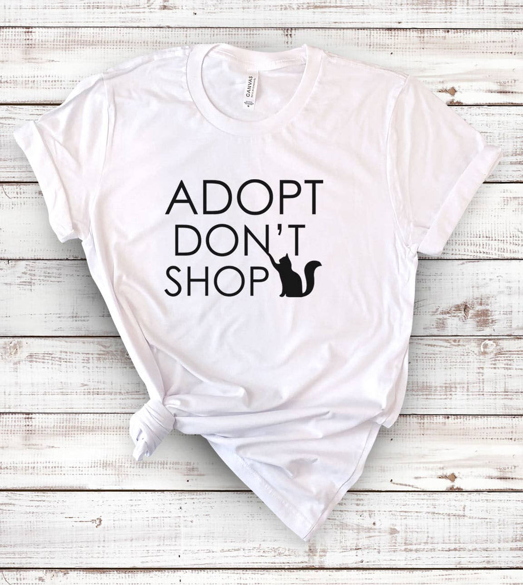 Adopt Don't Shop Rescue Sassy Animal Lover - Adult & Kids T-Shirts, Sweatshirts & Hoodies apparel design preview 1