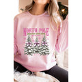 North Pole Christmas Vintage Graphic - Adult & Kids T-Shirts, Sweatshirts & Hoodies apparel design preview 1