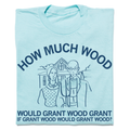 How Much Wood - Adult & Kids T-Shirts, Sweatshirts & Hoodies apparel design preview 1