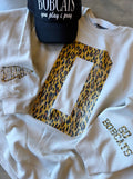 Custom #1 Fan™ Leopard Gameday Graphic - Adult & Kids T-Shirts, Sweatshirts & Hoodies apparel design preview 1