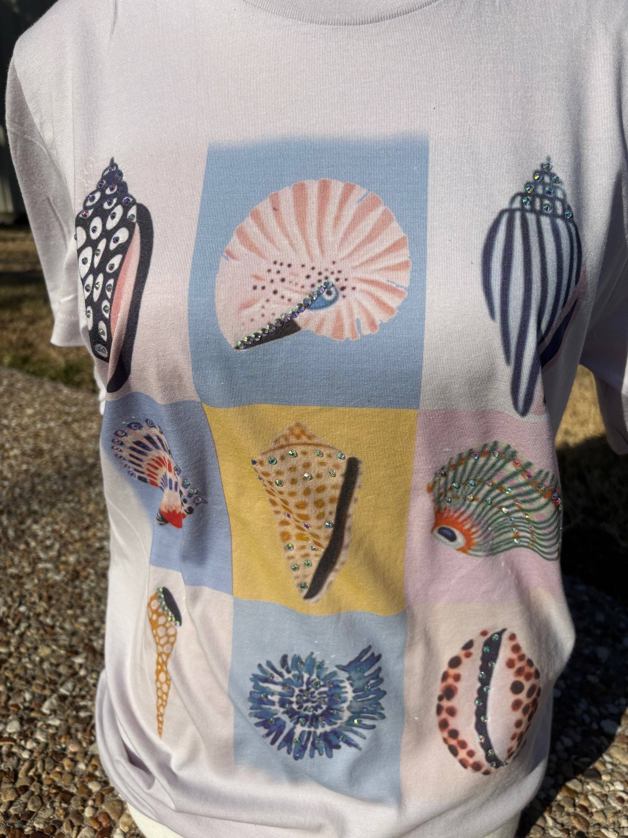 Sea Shells - Adult & Kids T-Shirts, Sweatshirts & Hoodies apparel design preview 1