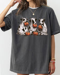 Cow Ghost, Farm, Vintage, Western, Halloween - Adult & Kids T-Shirts, Sweatshirts & Hoodies apparel design preview 1