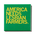 Lesbian Farmers Metal Magnet - Adult & Kids T-Shirts, Sweatshirts & Hoodies apparel design preview 1