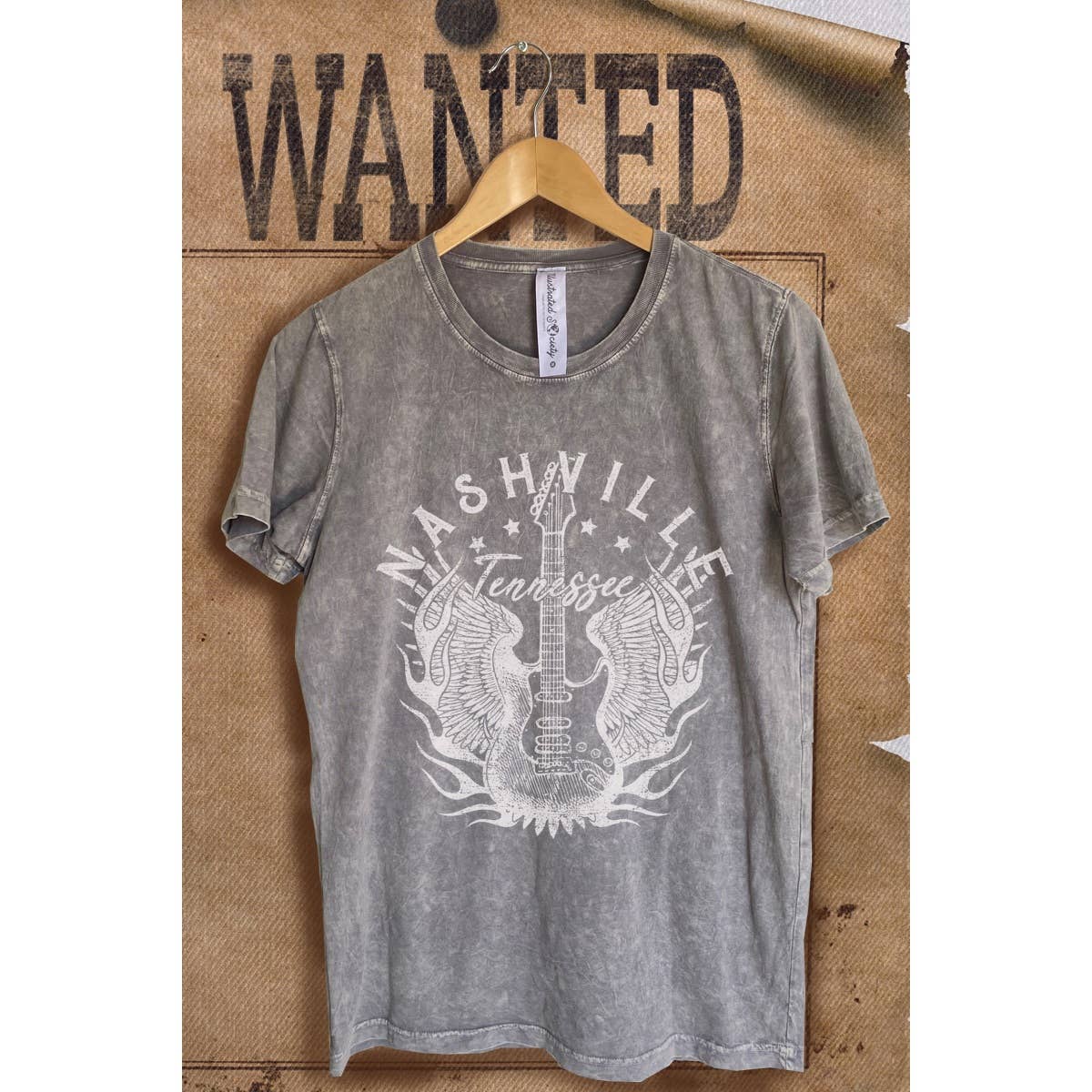 Nashville Wash Vintage Graphic - Adult & Kids T-Shirts, Sweatshirts & Hoodies apparel design preview 1