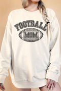 Football Mom Oversize Terry - Adult & Kids T-Shirts, Sweatshirts & Hoodies apparel design preview 1