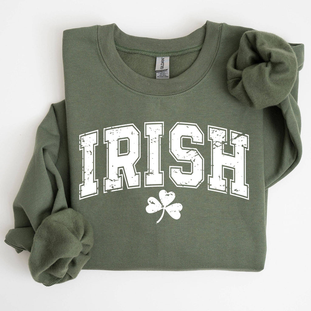 Irish Clover, Shamrock St Patrick's Day - Adult & Kids T-Shirts, Sweatshirts & Hoodies apparel design preview 1