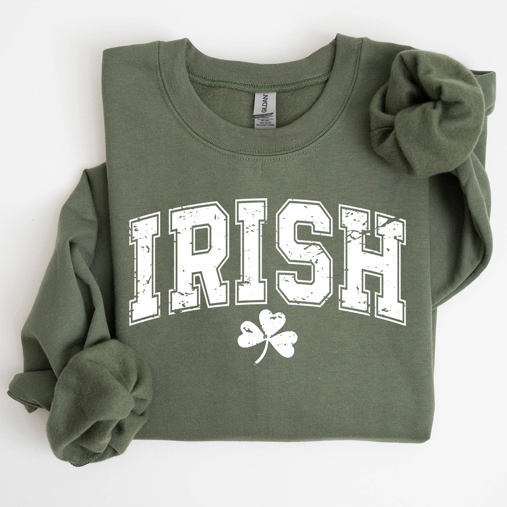 Irish Clover, Shamrock St Patrick's Day - Adult & Kids T-Shirts, Sweatshirts & Hoodies apparel design preview 1