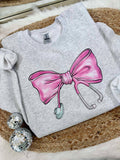 Stethoscope Coquette Bow Dtf - Adult & Kids T-Shirts, Sweatshirts & Hoodies apparel design preview 1