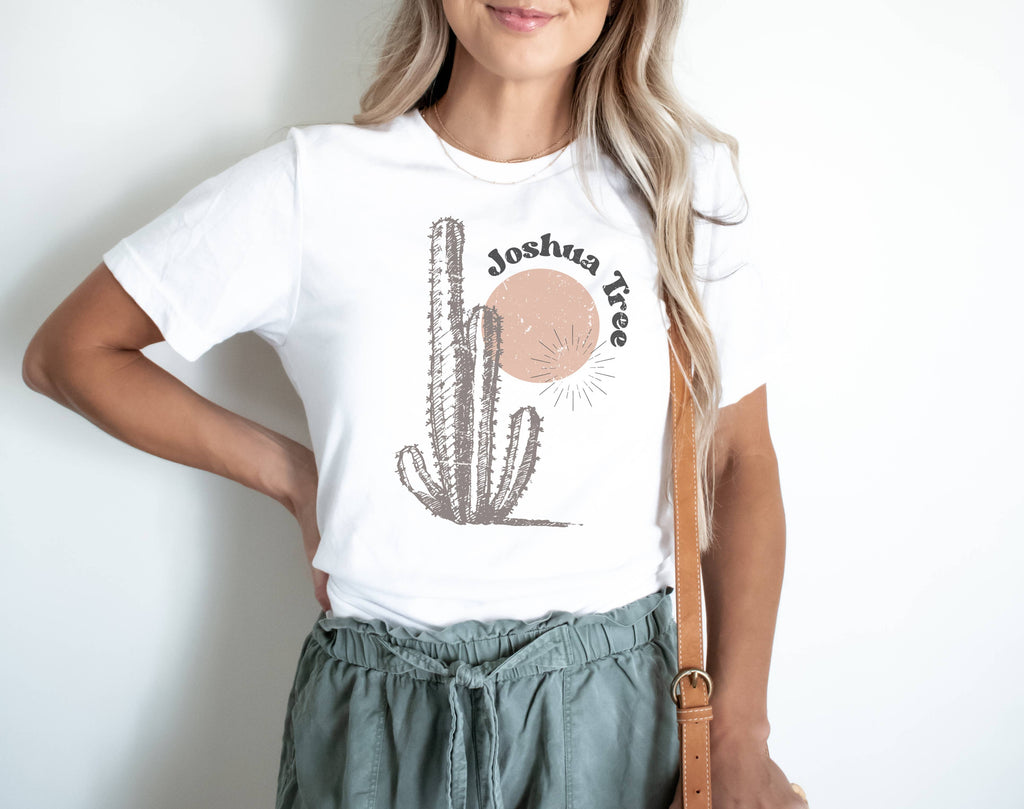 Joshua Tree Graphic Women's Palm Springs Retro - Adult & Kids T-Shirts, Sweatshirts & Hoodies apparel design preview 1