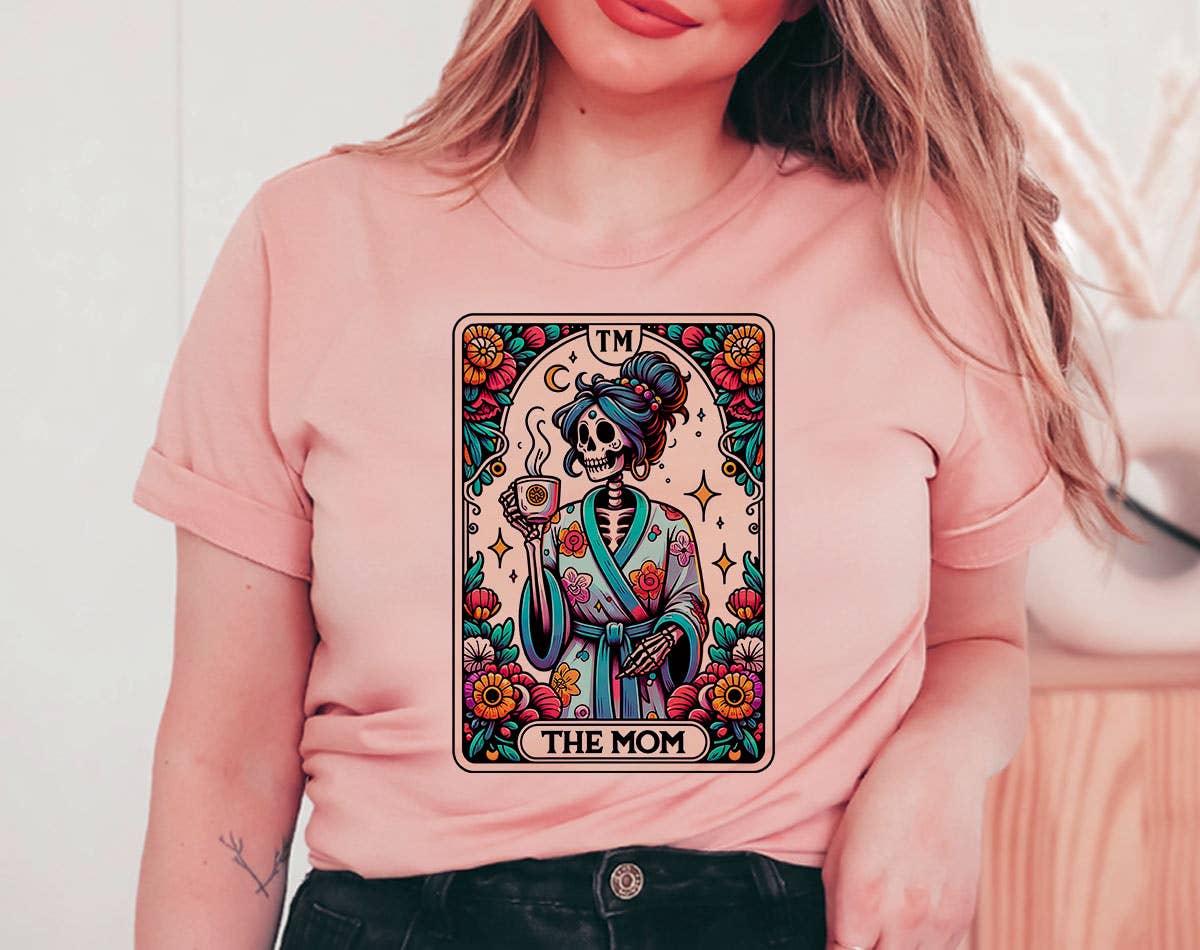 The Mom Tarot Card Mother's Day - Adult & Kids T-Shirts, Sweatshirts & Hoodies apparel design preview 1