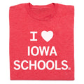 I Heart Iowa Schools (R) - Adult & Kids T-Shirts, Sweatshirts & Hoodies apparel design preview 1