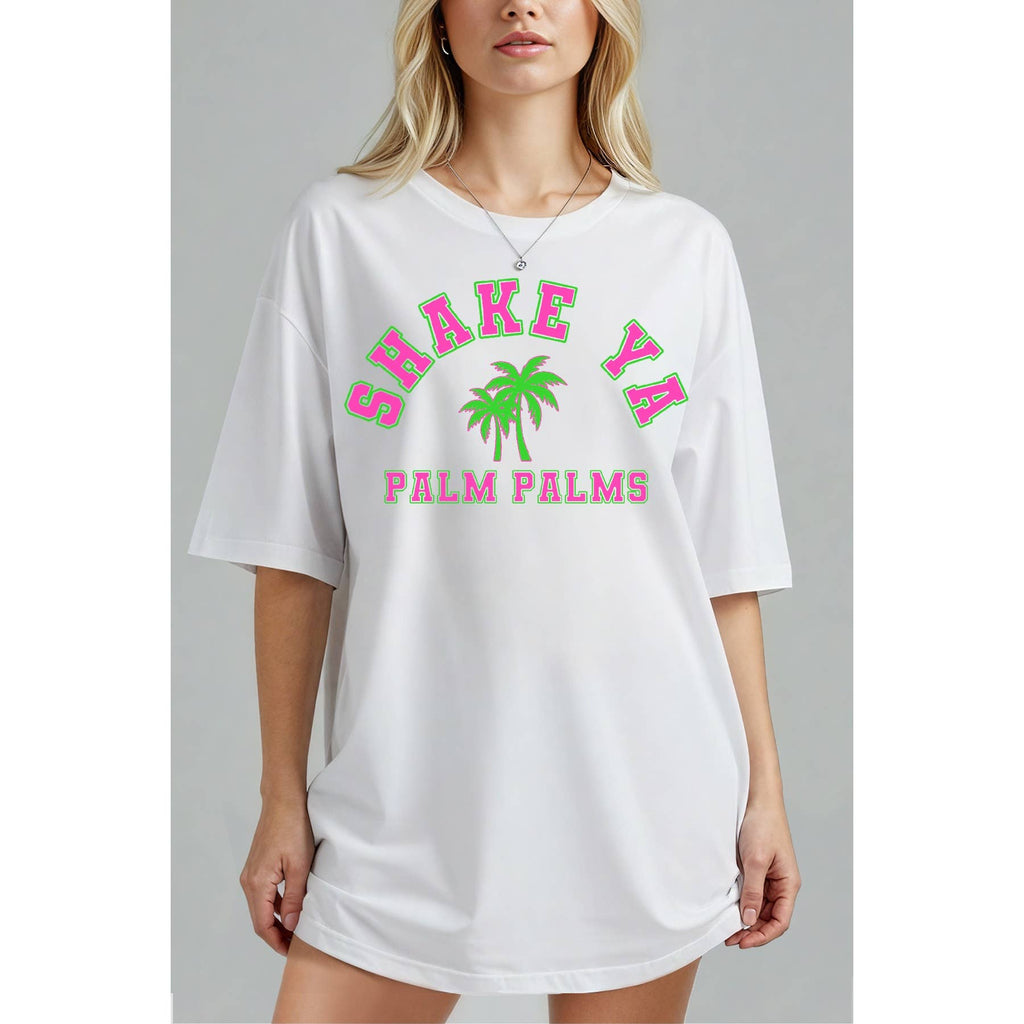 Shake Ya Palm Palms Oversized - Adult & Kids T-Shirts, Sweatshirts & Hoodies apparel design preview 1