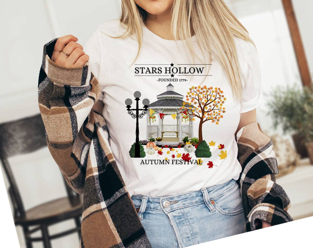 Star Hollow Fall Gilmore Inspired - Adult & Kids T-Shirts, Sweatshirts & Hoodies apparel design preview 1