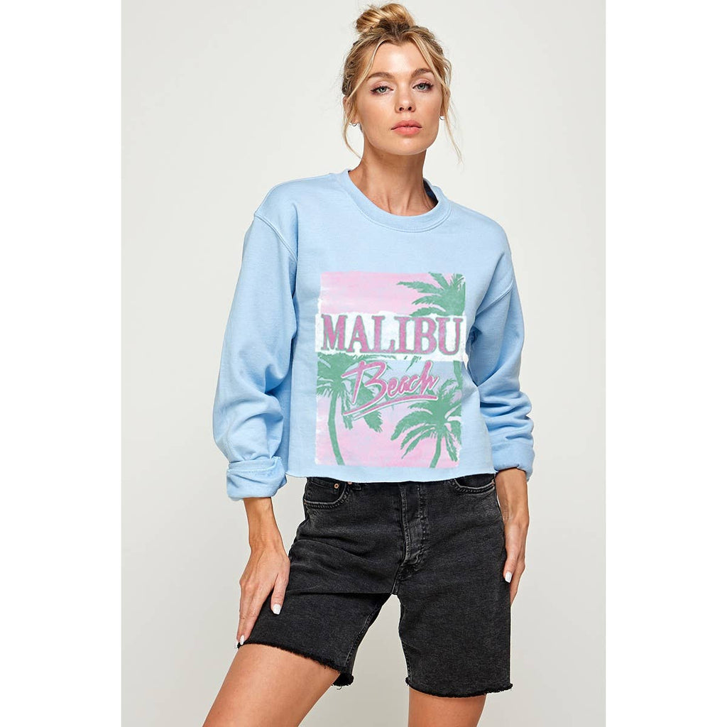 Malibu Beach - Adult & Kids T-Shirts, Sweatshirts & Hoodies apparel design preview 1