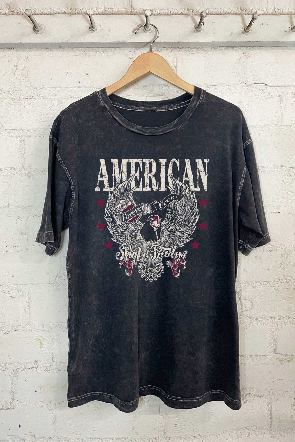 American Spirit of Freedom - Adult & Kids T-Shirts, Sweatshirts & Hoodies apparel design preview 1