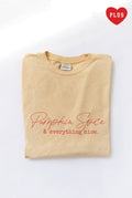 Pumpkin Spice and Everything Nice Plus Mineral - Adult & Kids T-Shirts, Sweatshirts & Hoodies apparel design preview 1