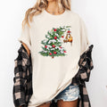 Cat Christmas Tree, Funny, Naughty Santa Snow, Xmas - Adult & Kids T-Shirts, Sweatshirts & Hoodies apparel design preview 1