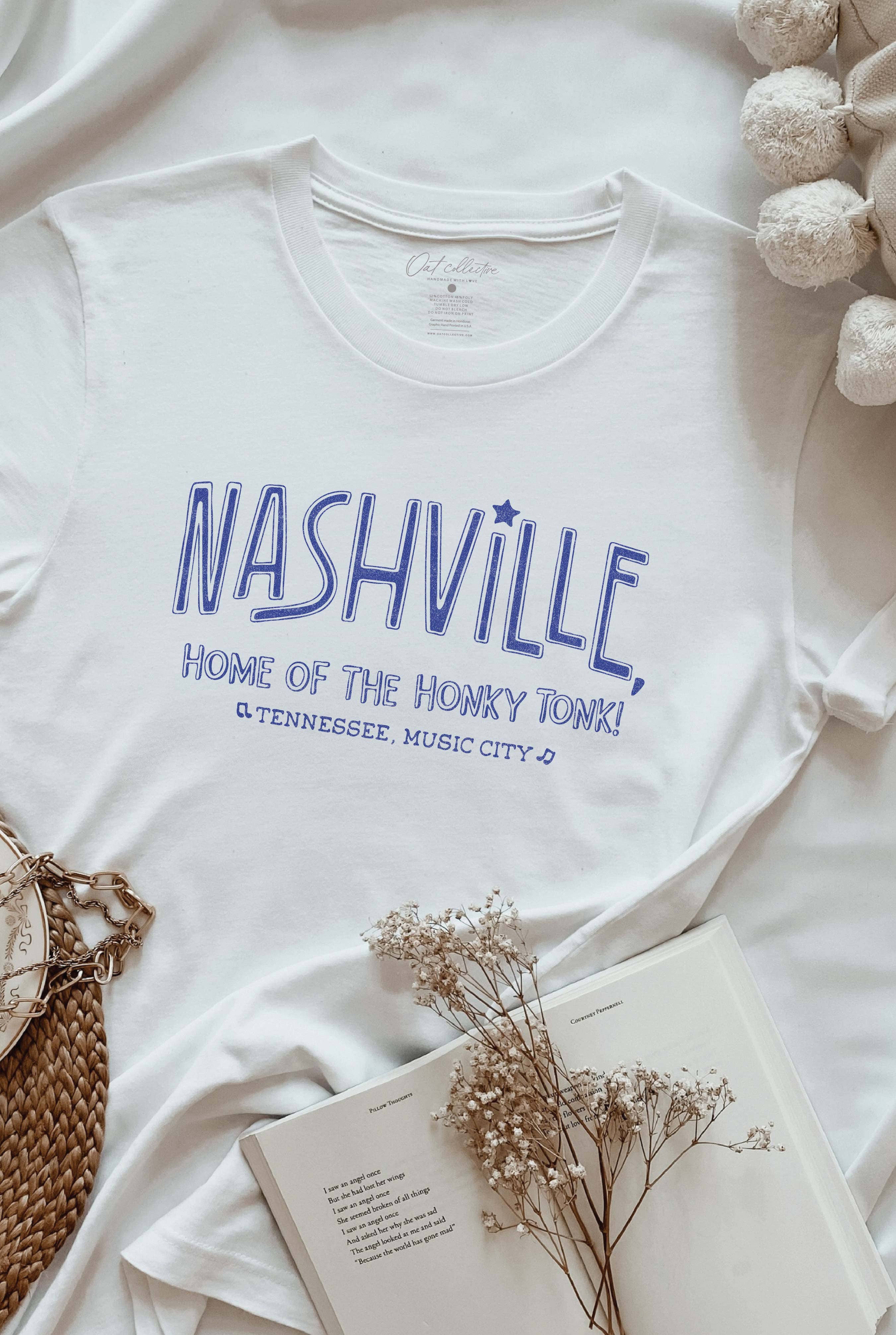 Nashville Tennessee Graphic Western - Adult & Kids T-Shirts, Sweatshirts & Hoodies apparel design preview 1