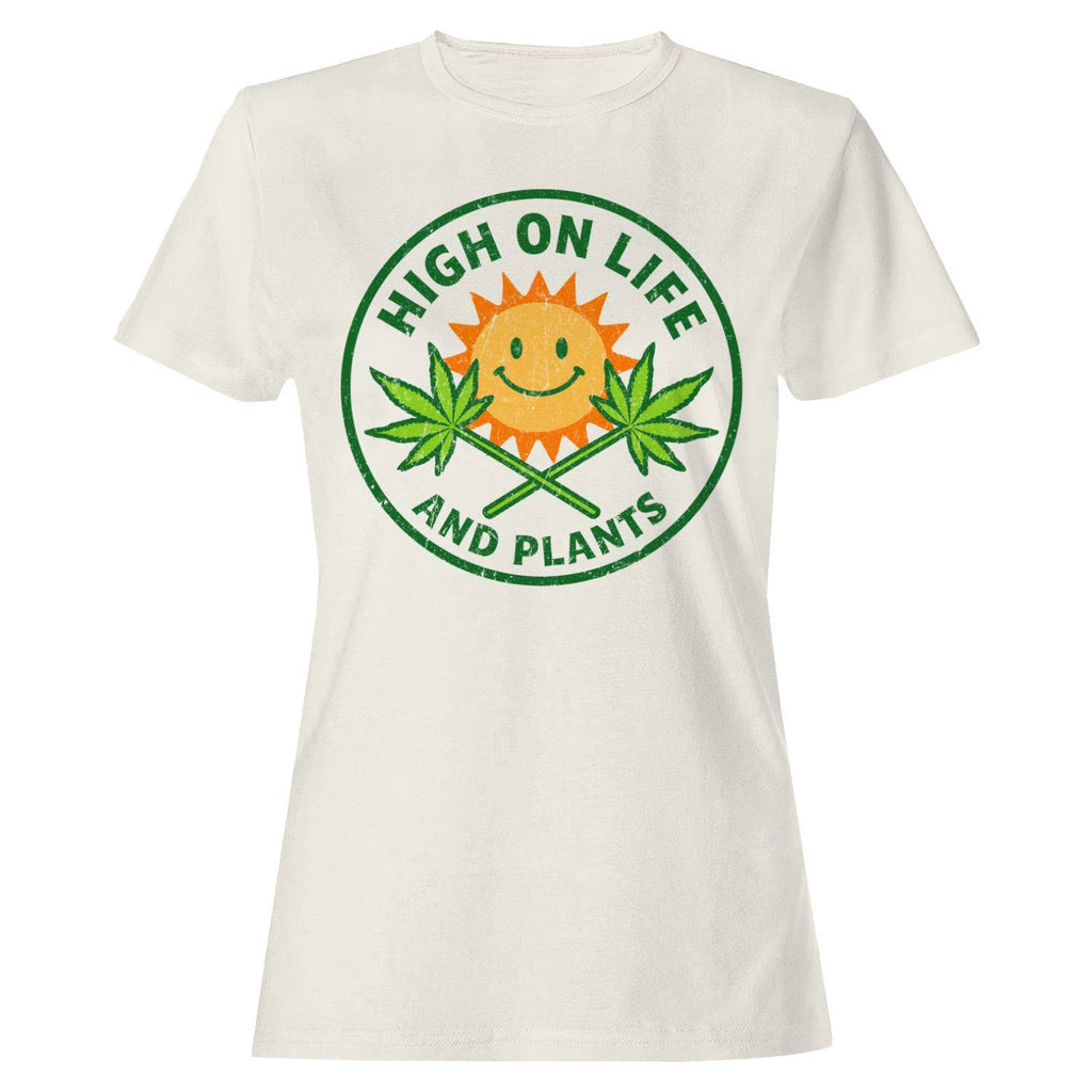 High On Life and Plants Women's - Adult & Kids T-Shirts, Sweatshirts & Hoodies apparel design preview 1