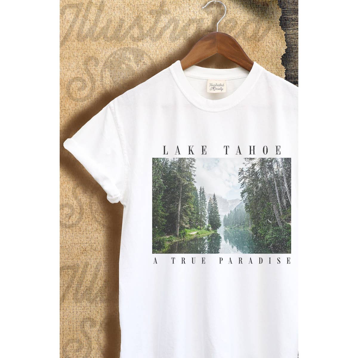 Lake Tahoe Vintage Graphic - Adult & Kids T-Shirts, Sweatshirts & Hoodies apparel design preview 1