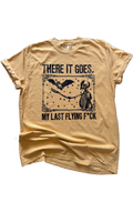 There It Goes, My Last Flying F*Ck Mustard Skeleton - Adult & Kids T-Shirts, Sweatshirts & Hoodies apparel design preview 1