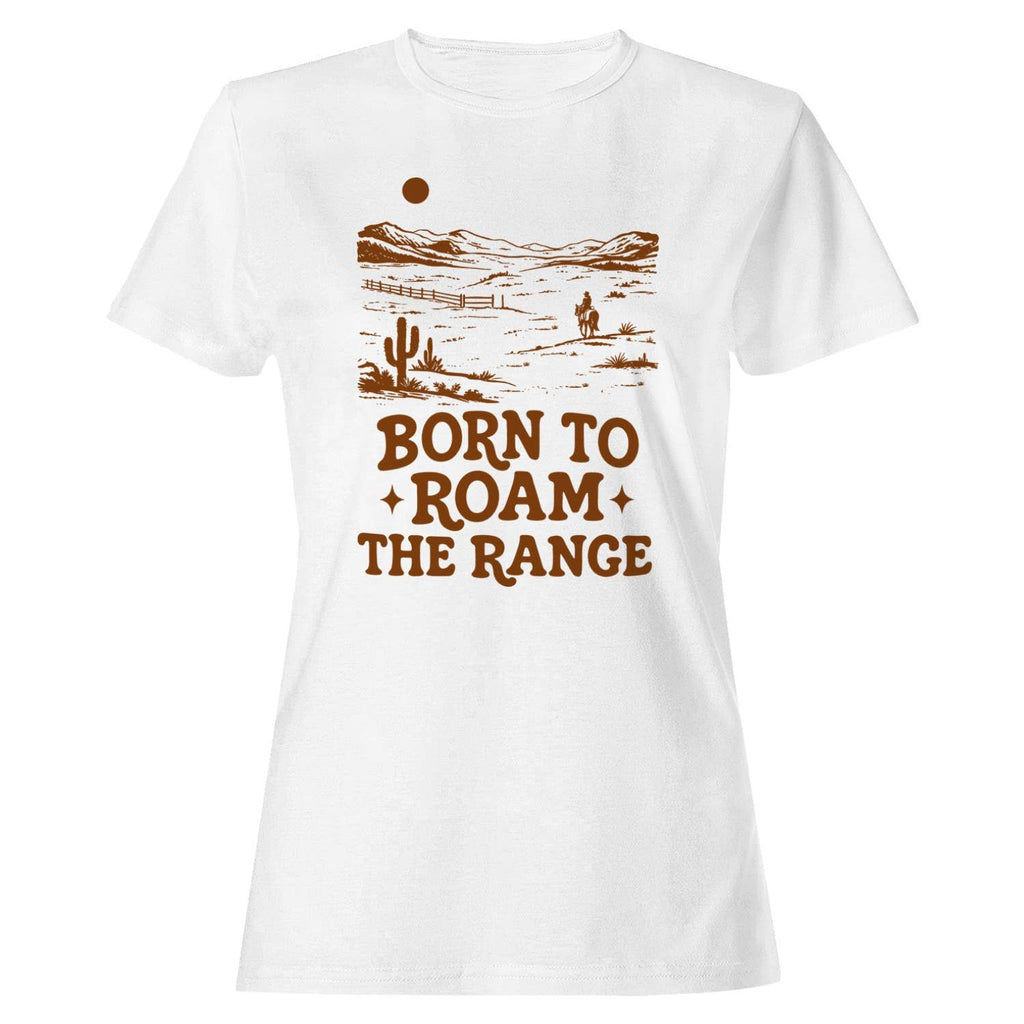 Born Western Women's White - Adult & Kids T-Shirts, Sweatshirts & Hoodies apparel design preview 1