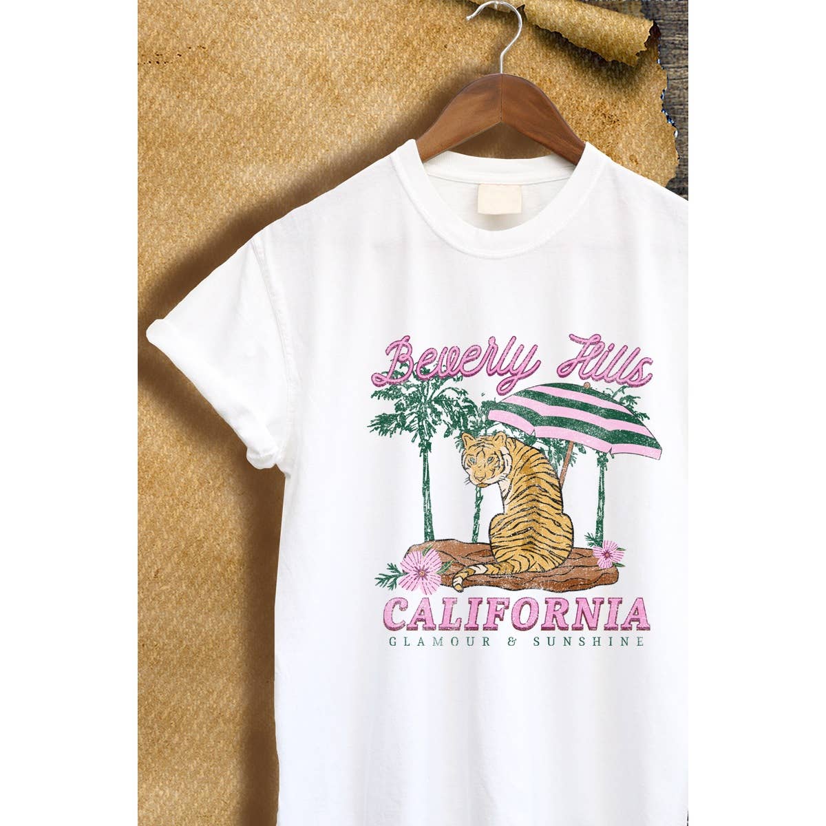 Beverly Hills California Vintage Graphic - Adult & Kids T-Shirts, Sweatshirts & Hoodies apparel design preview 1